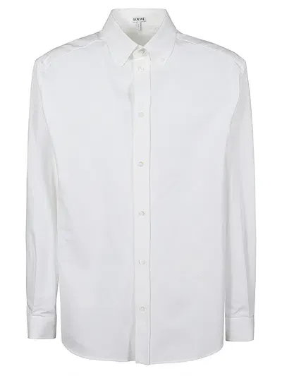 Loewe Cotton Shirt In Neutral