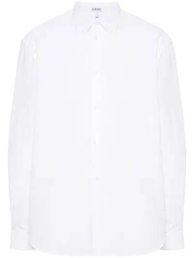 Loewe Cotton Shirt In White