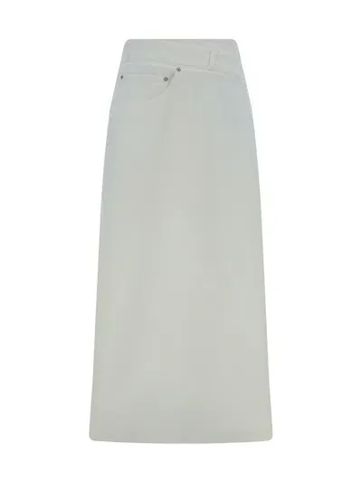 Loewe Deconstructed Skirt In White