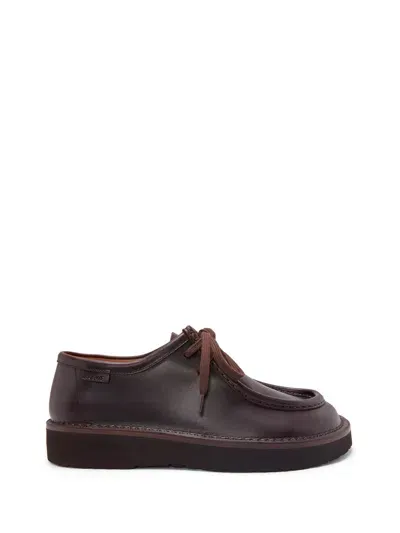 Loewe Scarpe Stringate Faro In Brown