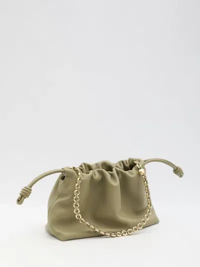 Loewe Flamenco Purse Medium Bag In Green