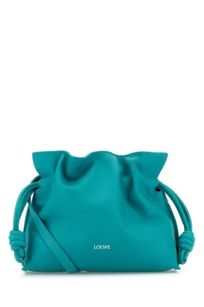 Loewe Handbags. In Deepturquoise