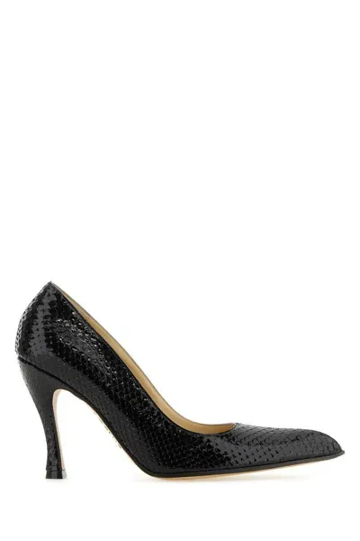 Loewe Heeled Shoes In Naturalblack