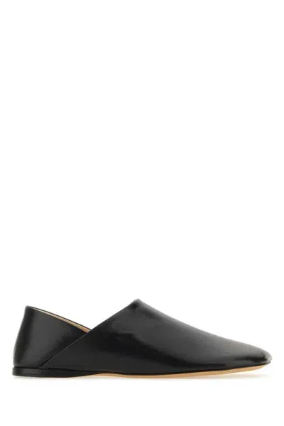 Loewe Loafers In Black