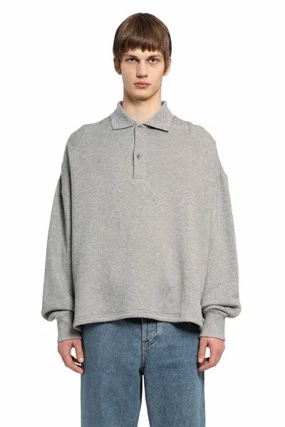 Loewe Man Grey Sweatshirts