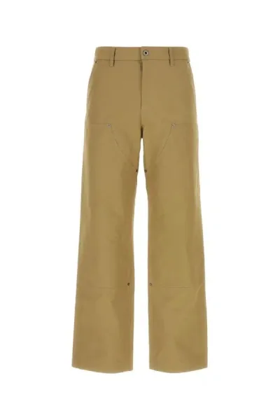 Loewe Workwear Trousers In Brown