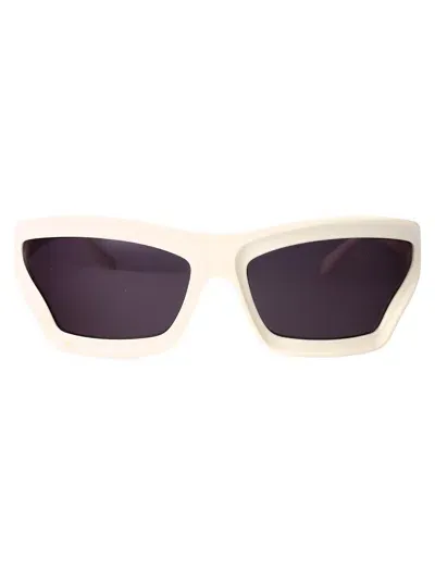 Loewe Mask Sunglasses Lw40143 U 25 A In Neutral