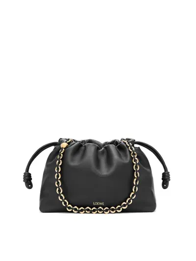 Loewe Medium Flamenco Purse In Black