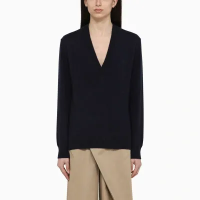 Loewe Navy Blue Cashmere Sweater