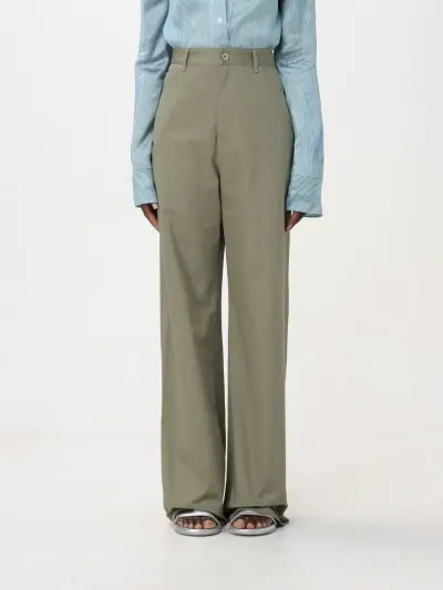 Loewe Pants  Woman Color Green