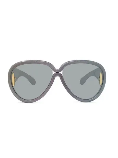 Loewe Pilot Mask Sunglasses In Grey