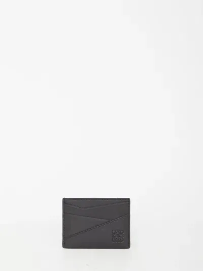 Loewe Puzzle Edge Cardholder In Black