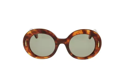 Loewe Round Frame Sunglasses In Neutral