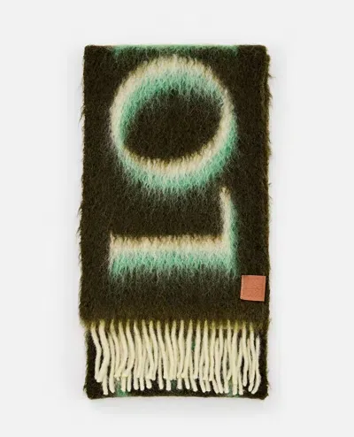 Loewe Scarf In Green