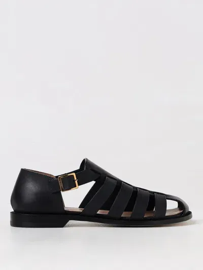 Loewe Campo Sandal In Black