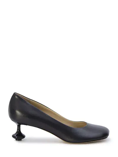 Loewe Toy Leather Pumps In Black