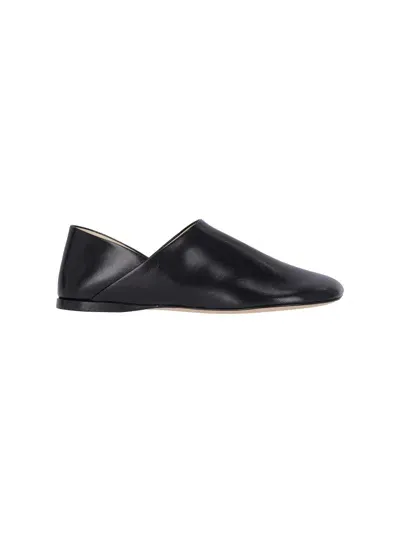 Loewe 'slipper Toy' Loafers In Black  