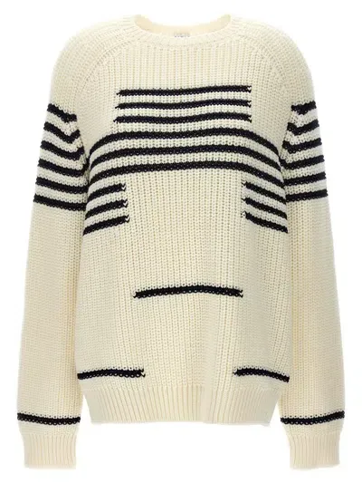 Loewe Striped Sweater In Multicolor