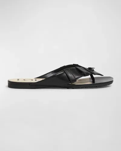 Loewe Toy Panta Thong Slide Sandals In Multicolor