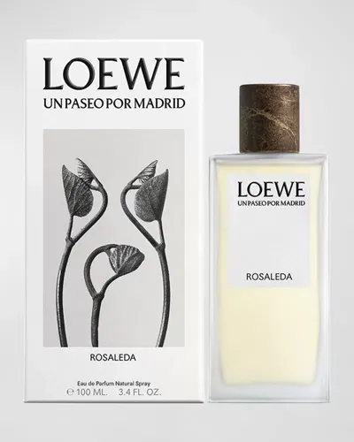 Loewe Un Paseo Por Madrid Rosaleda Eau De Parfum, 3.4 Oz. In White