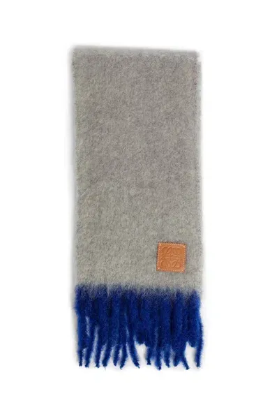 Loewe Unisex Grey Scarves