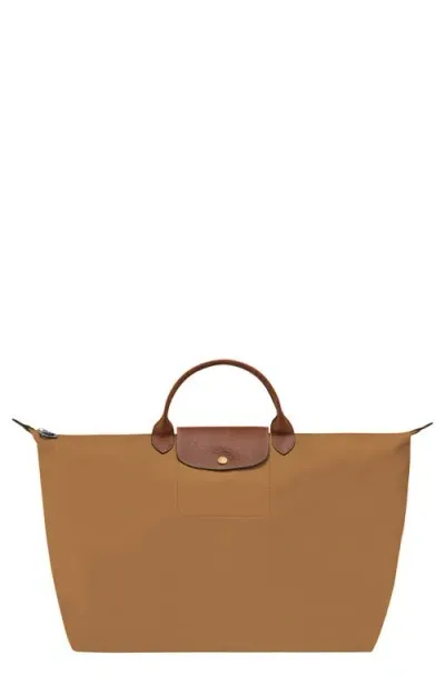 Longchamp Small Le Pliage Original Travel Bag In Fawn