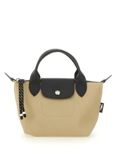 Longchamp Le Pliage Xs Handle Bag In Beige