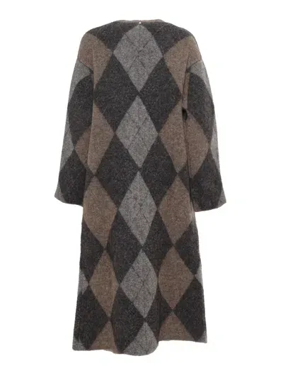 Lorena Antoniazzi Coat In Gray