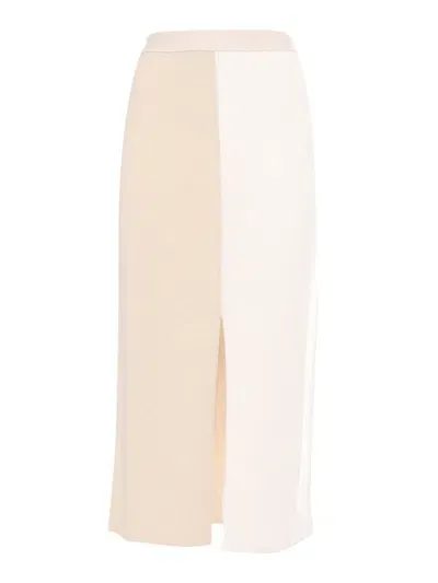 Lorena Antoniazzi Skirt In Beige