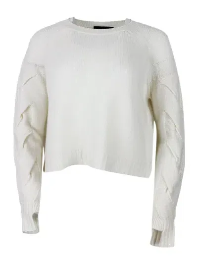 Lorena Antoniazzi Sweaters In Cream