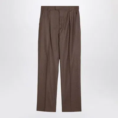 Loro Piana Beige And Trousers In Brown