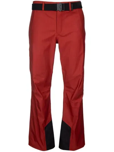 Loro Piana Belted Ski Trousers In Red