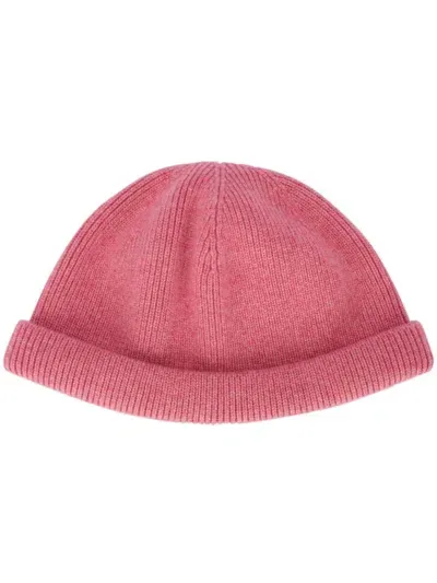 Loro Piana Cashmere Beanie In Pink