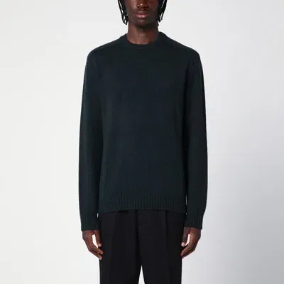 Loro Piana Dark Green/brown Wool Jumper