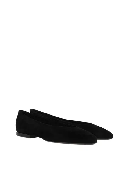 Loro Piana Flat Shoes In Black