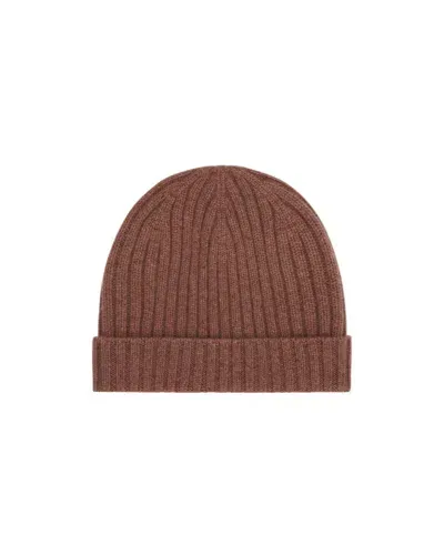 Loro Piana Knit Beanie In Red