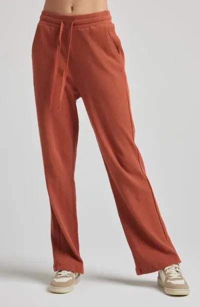 Losano Drawstring Pant In Baked Clay