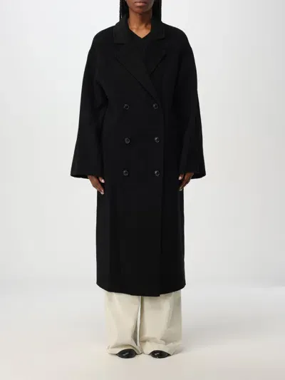 Lou Lou Studio Trench Coat  Woman Color Black In Schwarz