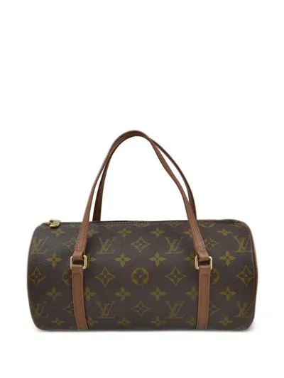 Pre-owned Louis Vuitton 1997 Papillon 26 Handbag In Brown