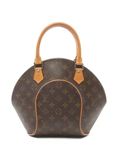 Pre-owned Louis Vuitton 2000 Ellipse Pm Handbag In Brown