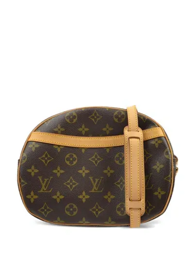 Pre-owned Louis Vuitton 2005 Blois Crossbody Bag In Brown