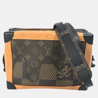 Pre-owned Louis Vuitton Brown Monogram Canvas X Nigo Soft Trunk Shoulder Bag