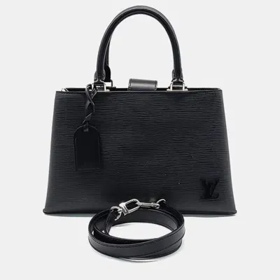 Pre-owned Louis Vuitton Epi Clever Pm Bag In Black