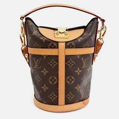 Pre-owned Louis Vuitton Monogram Duffel Bag In Brown