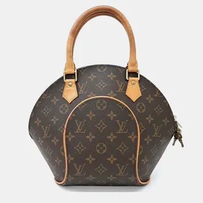 Pre-owned Louis Vuitton Monogram Ellipse Pm Bag In Brown