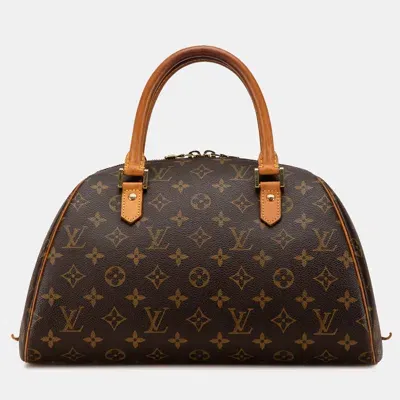 Pre-owned Louis Vuitton Monogram Ribera Mm In Brown