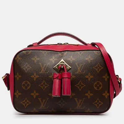 Pre-owned Louis Vuitton Monogram Saintonge Bag In Brown