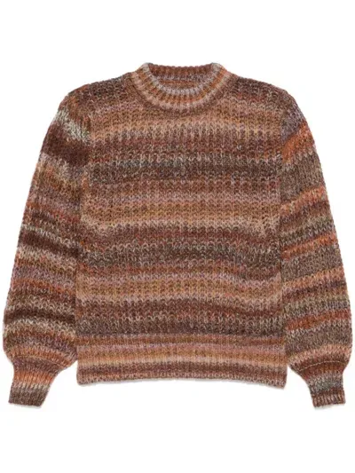 Louise Misha Dina Sweater In Brown