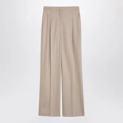 Loulou Studio And Trousers In Beige