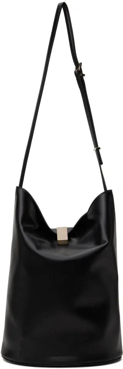 Loulou Studio Black Cate Bucket Tote